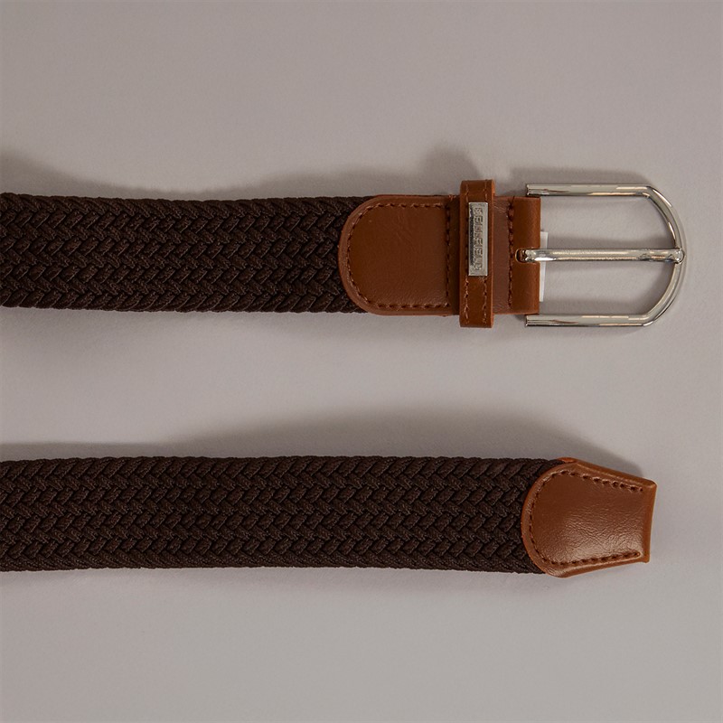 Bellfield Mens Stretch Belt Tan