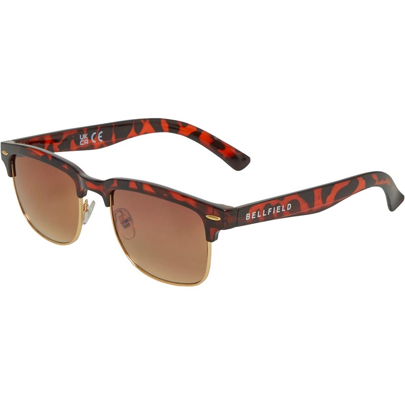 Bellfield Mens Sunglasses Brown