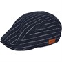 Bellfield Mens Flat Cap Blue