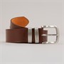 Bellfield Mens Bonded Belt Brown
