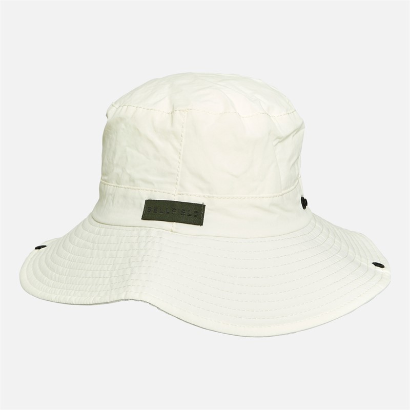 Bellfield Mens Safari Style Hat Cream