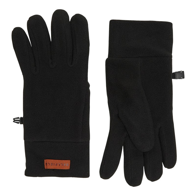 Bellfield Mens Thermal Gloves Black