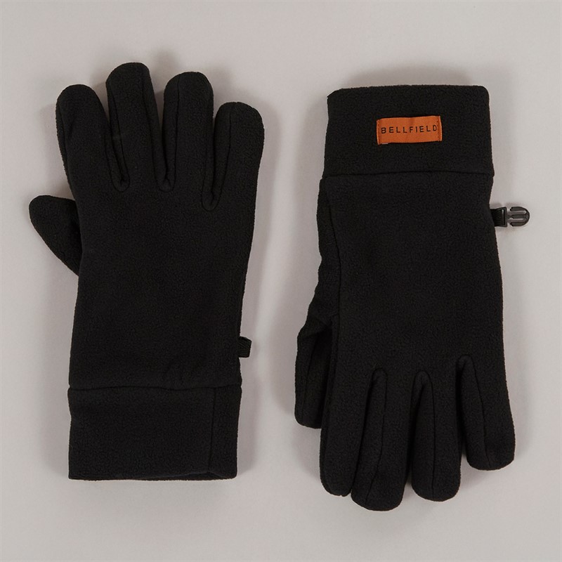 Bellfield Mens Thermal Gloves Black