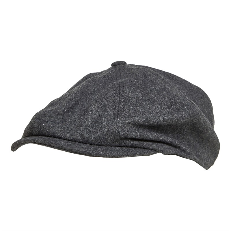 Bellfield Mens Flat Cap Grey