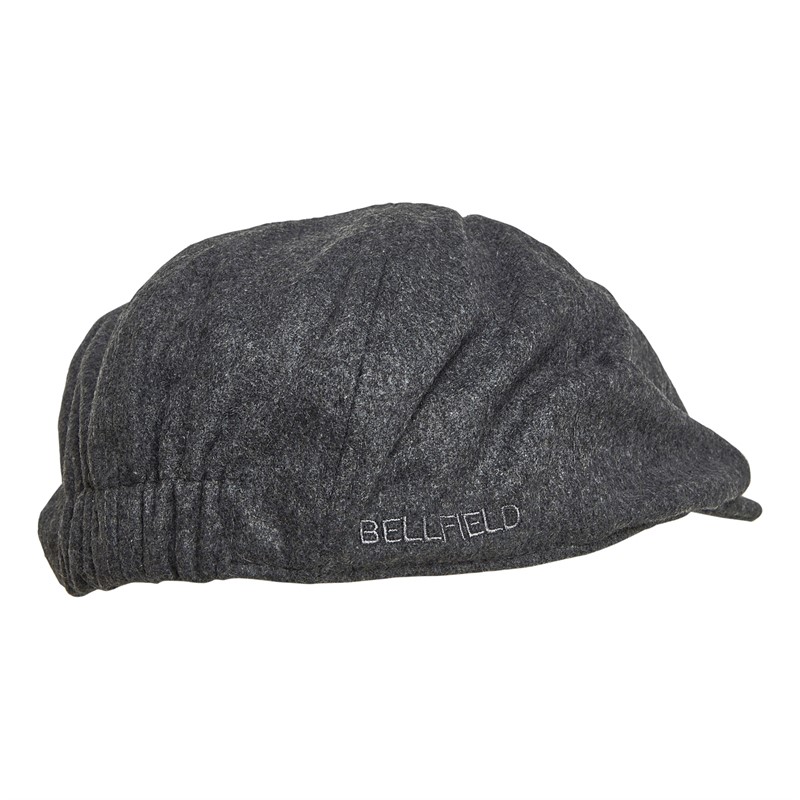 Bellfield Mens Flat Cap Grey