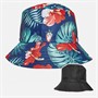 Bellfield Mens Bucket Hat Tropical Print