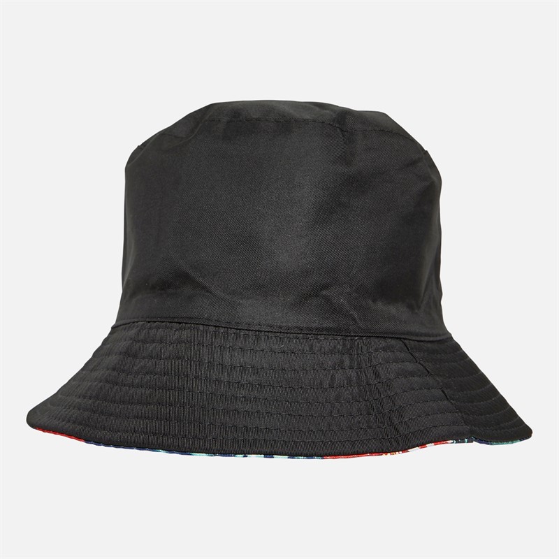 Bellfield Mens Bucket Hat Tropical Print