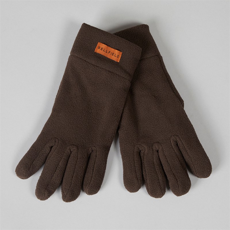 Bellfield Mens Thermal Gloves Dark Charcoal