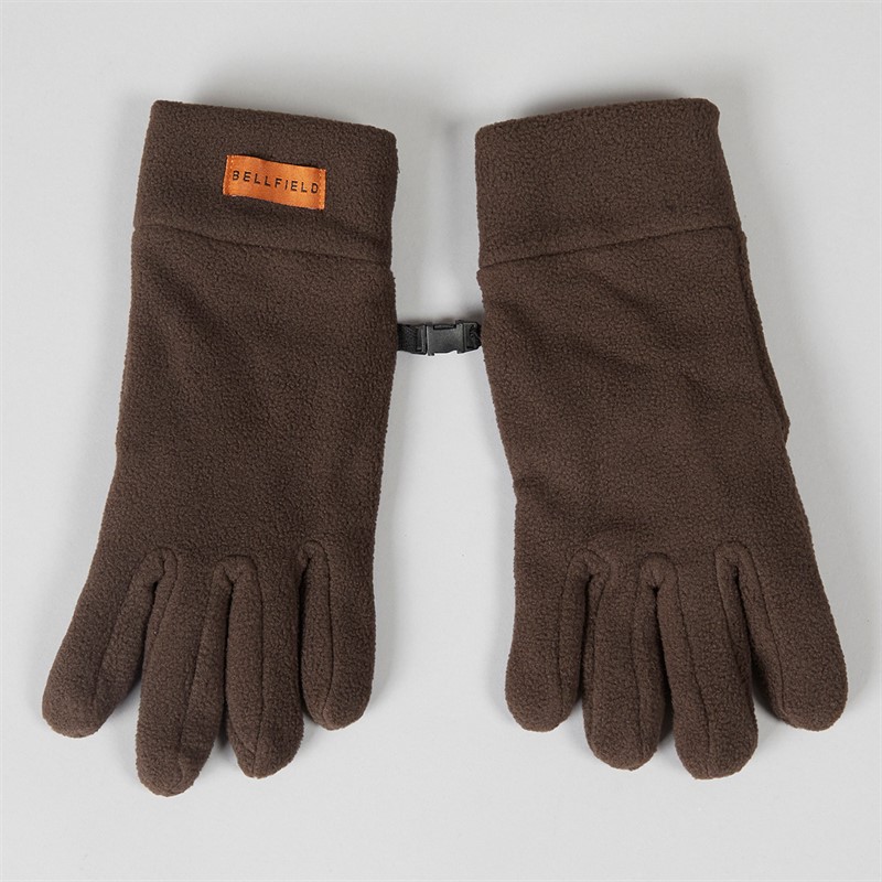 Bellfield Mens Thermal Gloves Dark Charcoal