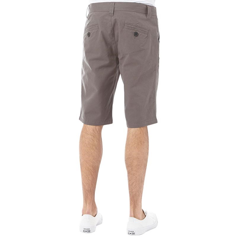 Buy Bellfield Mens Chino Shorts Grey