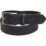 Bellfield Herren Leder Gürtel Schwarz