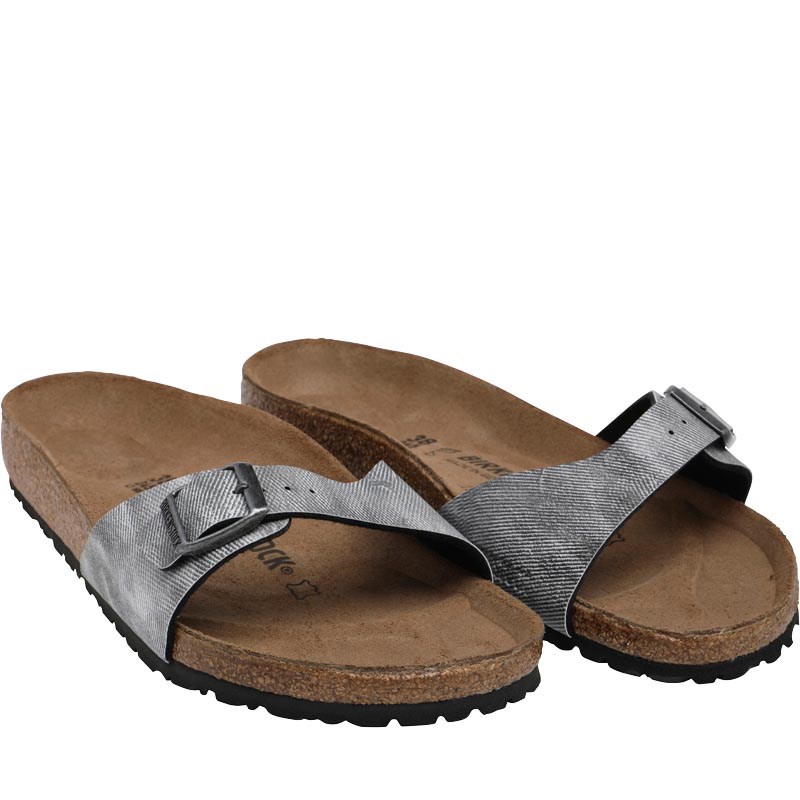 birkenstock denim shoes