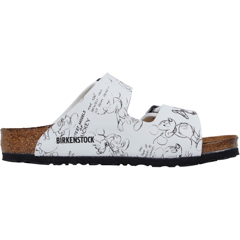 birkenstock mickey heritage black & white