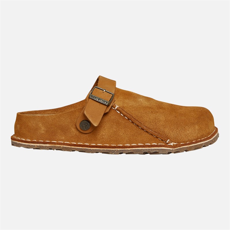 Birkenstock Lutry Premium Ankle Strap Clogs Mink