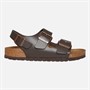 Birkenstock Milano Ankle Strap Sandals Dark Brown
