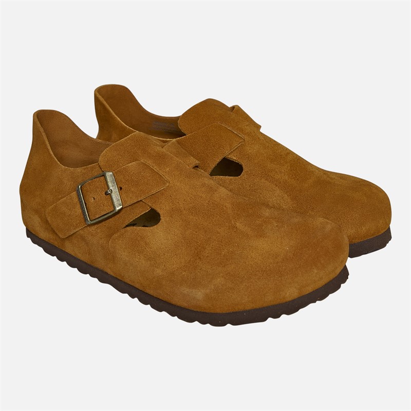 Birkenstock Womens London Closed Clogs Mink