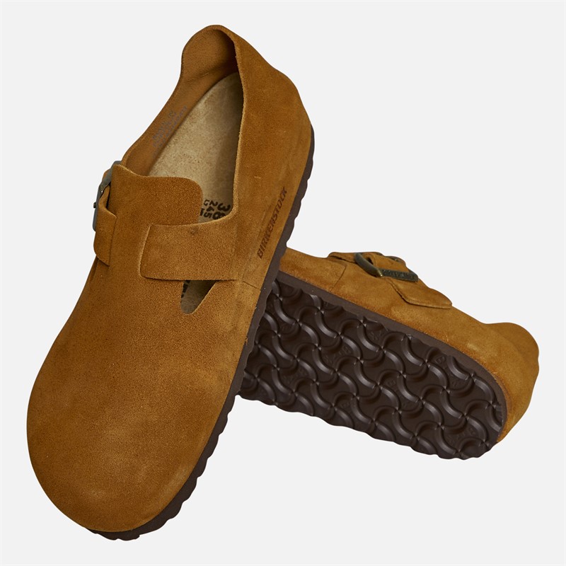 Birkenstock Womens London Closed Clogs Mink