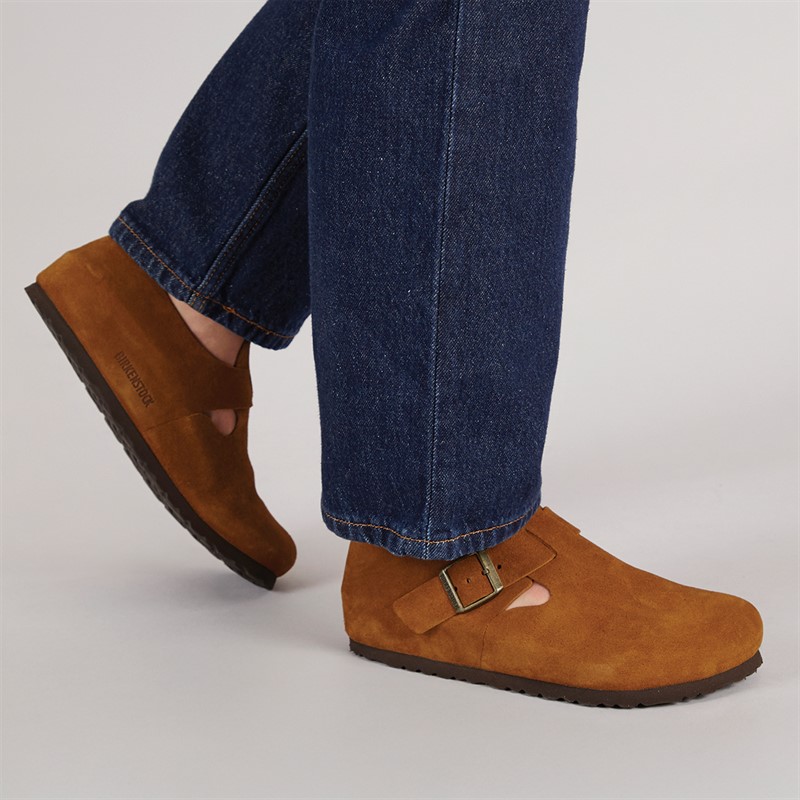 Birkenstock Womens London Closed Clogs Mink