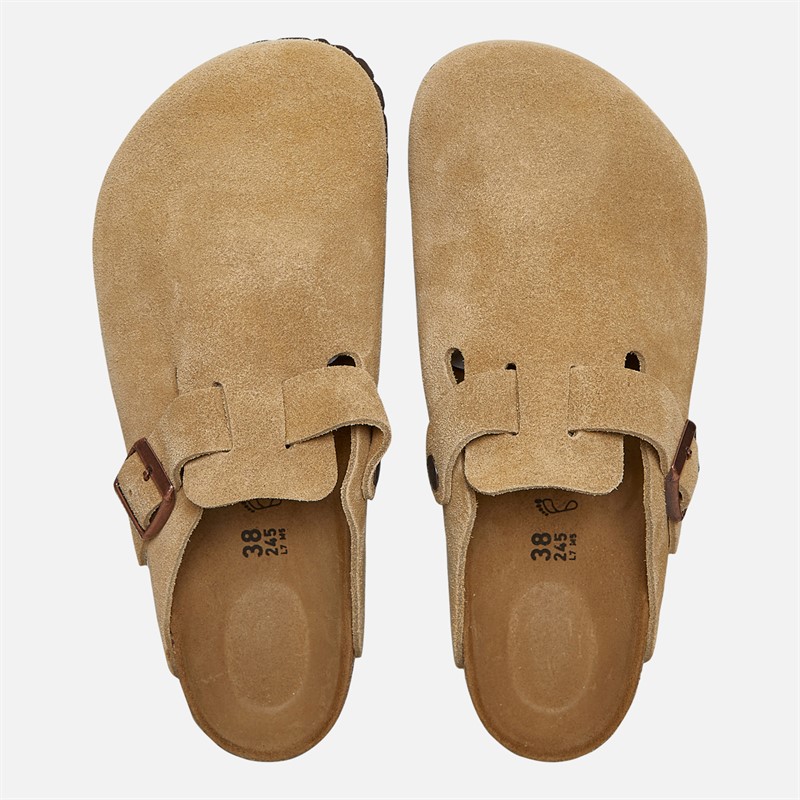 Birkenstock Boston Clogs Latte Cream