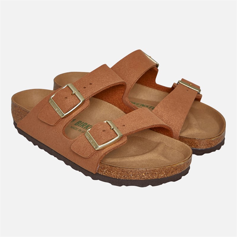 Birkenstock Womens Arizona Dual Strap Sandals Soft Pecan