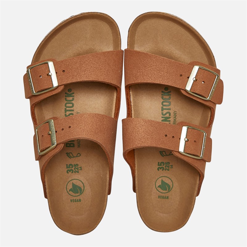 Birkenstock Womens Arizona Dual Strap Sandals Soft Pecan