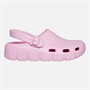 Birkenstock Girls Birki Flow Ankle Strap Clogs Fondant Pink
