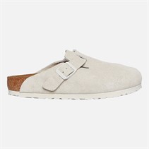 Birkenstock Boston Clogs Antique White