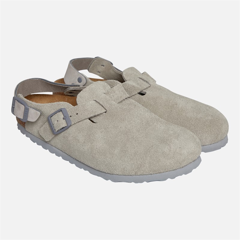 Birkenstock Tokio Ankle Strap Clogs Stone Coin