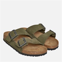 Birkenstock Womens Arizona Dual Strap Sandals Thyme