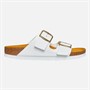 Birkenstock Womens Arizona Dual Strap Sandals White