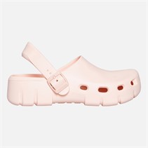 Birkenstock Womens Birki Flow Ankle Strap Clogs Light Rose