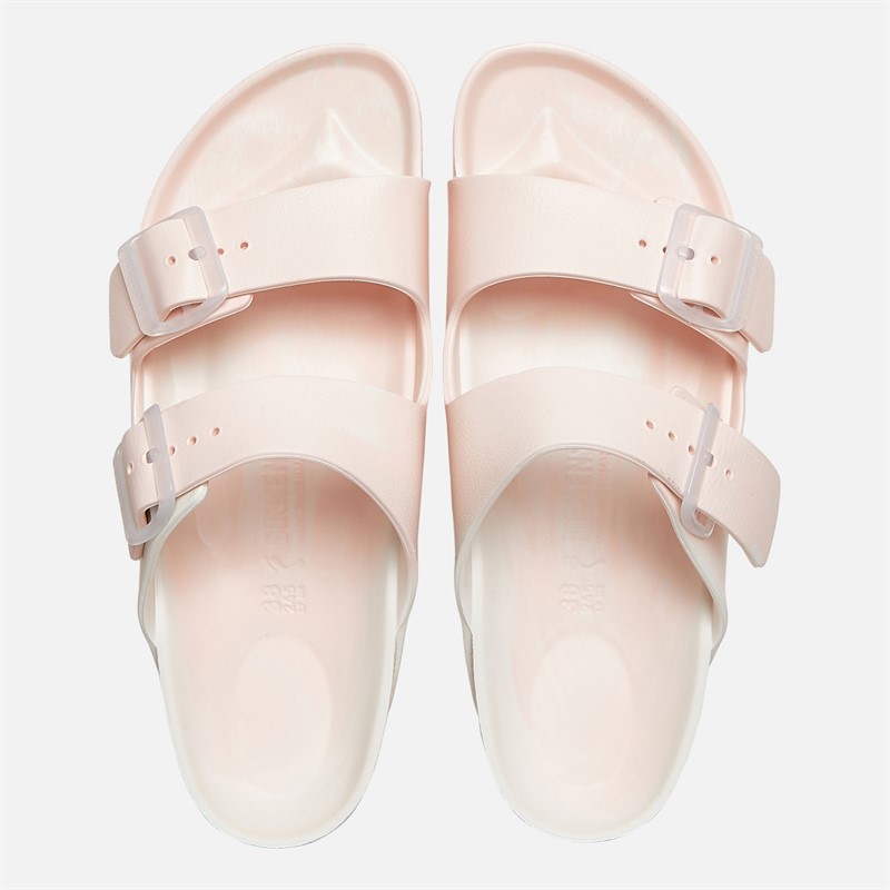 Birkenstock Womens Arizona Dual Strap Sandals Light Rose Multi