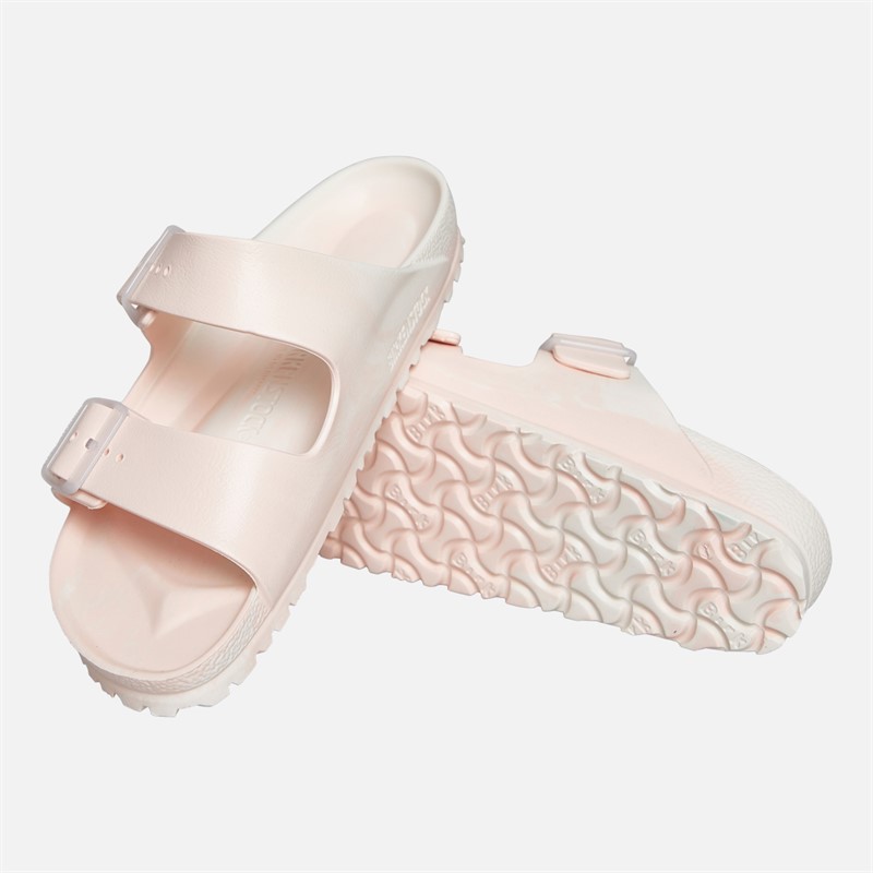 Birkenstock Womens Arizona Dual Strap Sandals Light Rose Multi