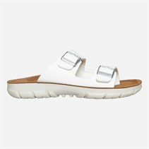 Birkenstock Womens Bilbao Dual Strap Sandals White