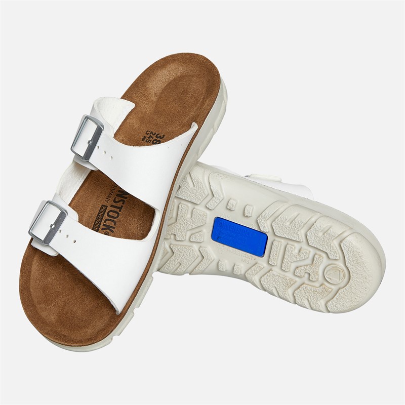 Birkenstock Womens Bilbao Dual Strap Sandals White