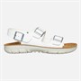 Birkenstock Womens Kano Ankle Strap Sandals White