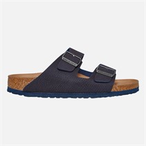 Birkenstock Mens Arizona Dual Strap Sandals Indigo Blue