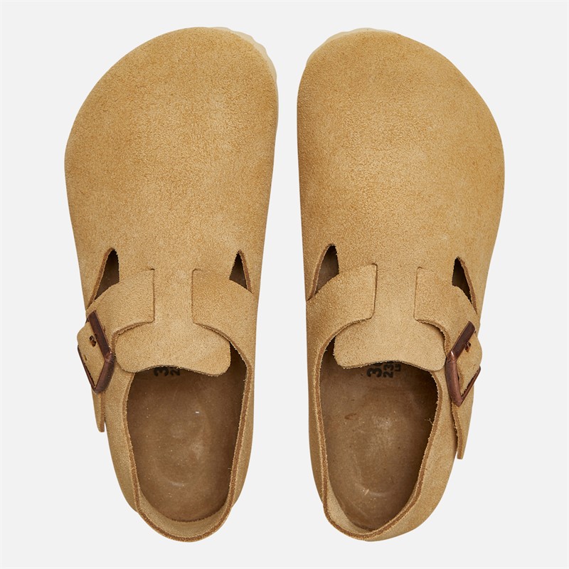 Birkenstock London Closed Clogs Latte Cream