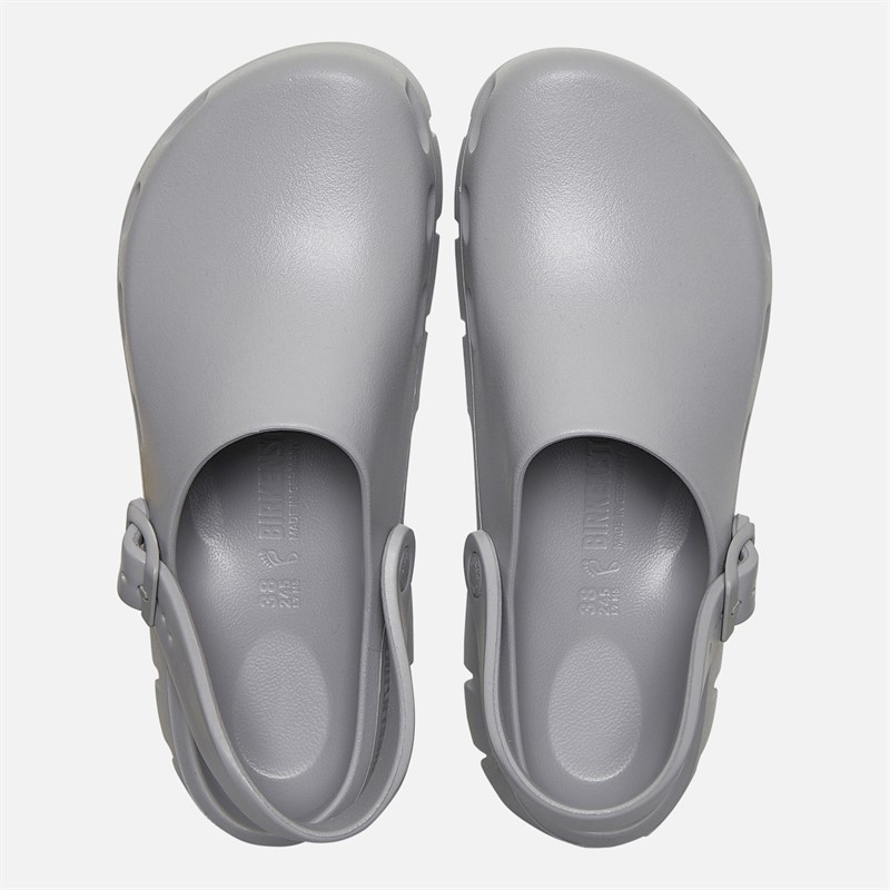 Birkenstock Birki Flow Ankle Strap Clogs Stone Coin