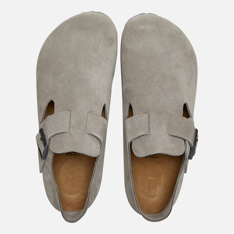 Birkenstock London Closed Clogs Stone Coin