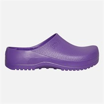 Birkenstock Womens Super Birki PU Clogs Digital Purple