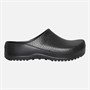 Birkenstock Womens Super Birki PU Clogs Black