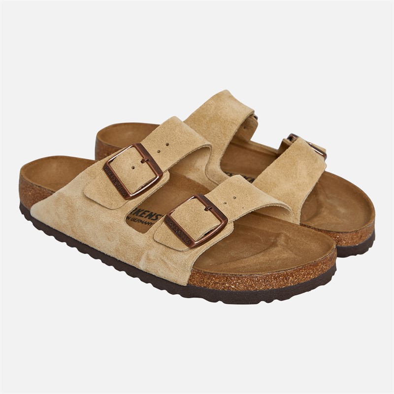 Birkenstock Arizona Dual Strap Sandals Latte Cream