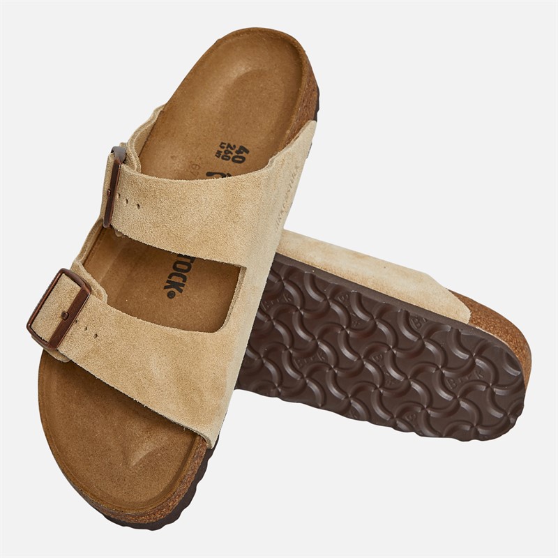 Birkenstock Arizona Dual Strap Sandals Latte Cream