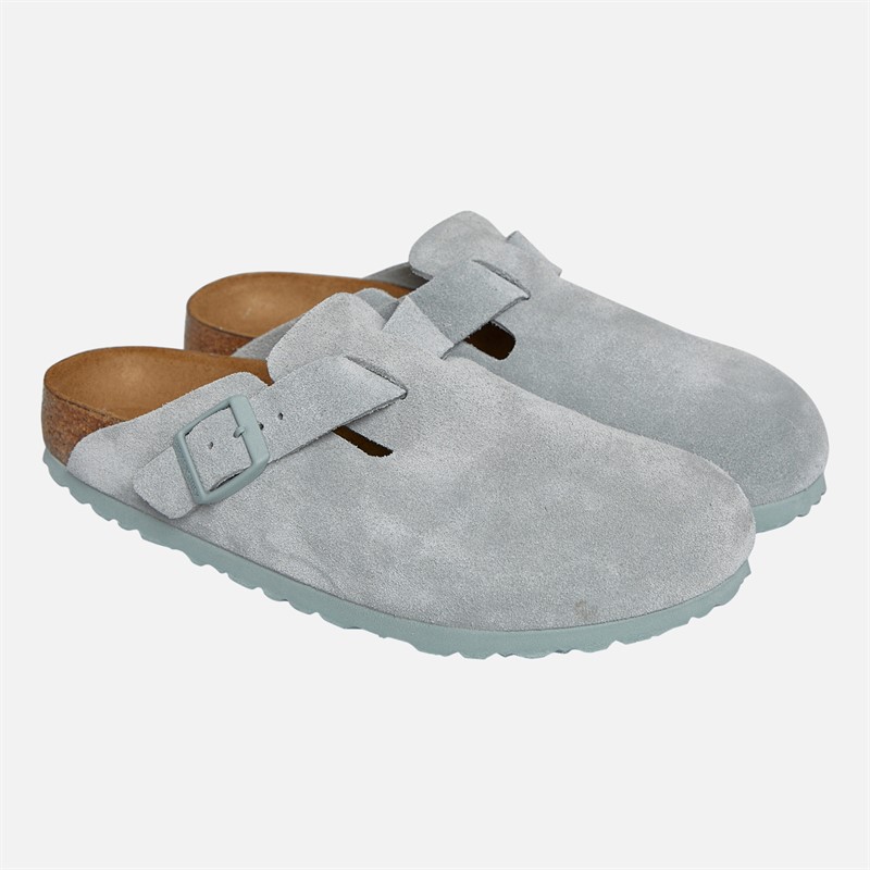 Birkenstock Womens Boston Clogs Pure Sage