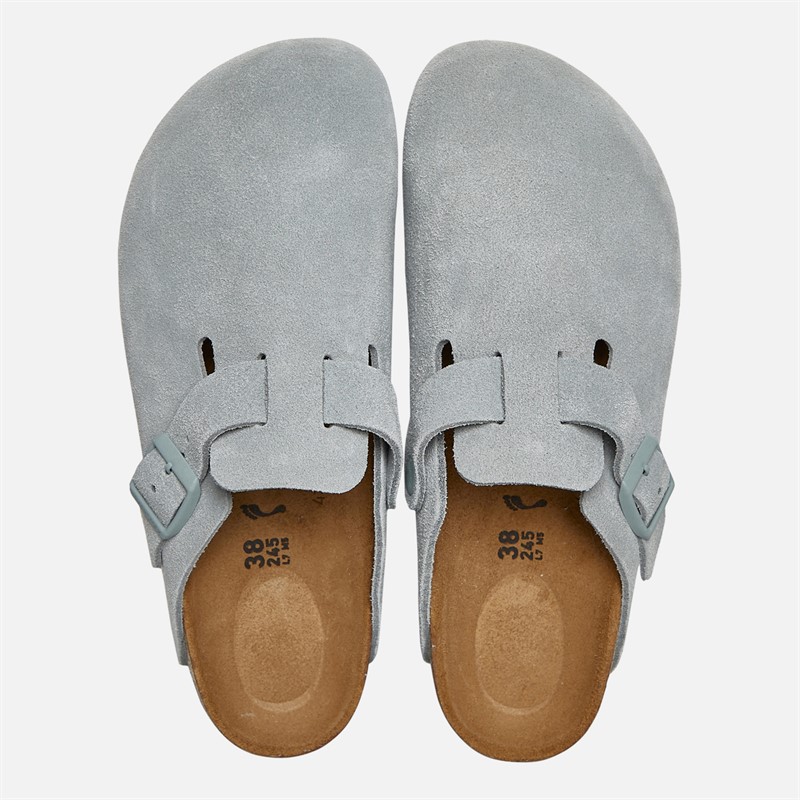 Birkenstock Womens Boston Clogs Pure Sage