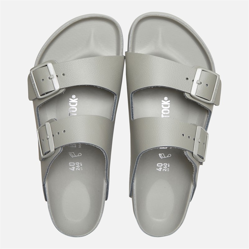 Birkenstock Arizona Dual Strap Sandals Mineral Gray