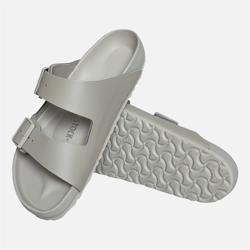 Birkenstock Arizona Dual Strap Sandals Mineral Gray