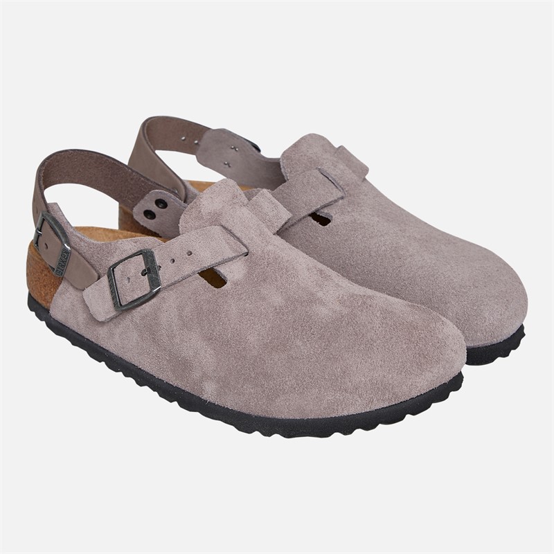 Birkenstock Tokio Ankle Strap Clogs Faded Purple