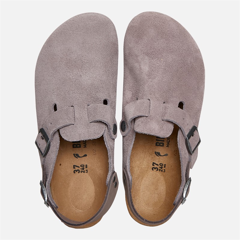 Birkenstock Tokio Ankle Strap Clogs Faded Purple